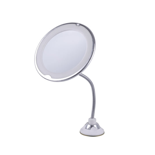 Makeup Spejl med Forstørrelse, LED-lys og Sugekop