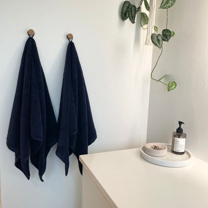 Håndklæde - Midnight Blue - Stor