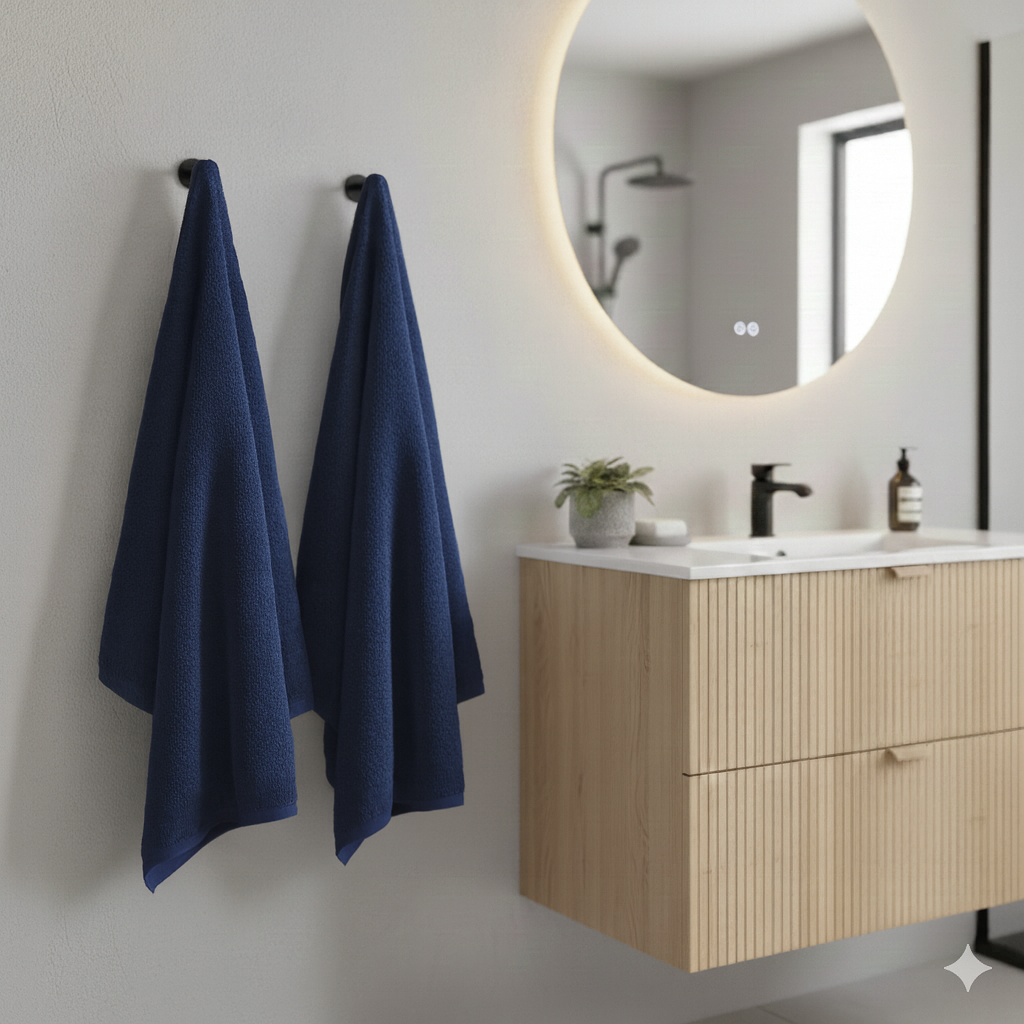 Håndklæde - Midnight Blue - Medium