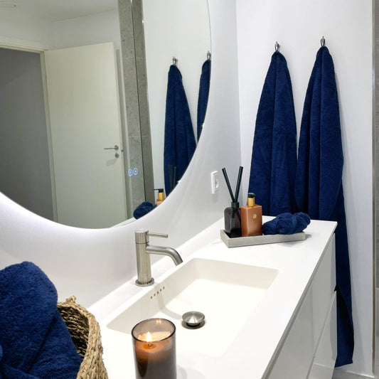 Håndklæde - Midnight Blue - 3 stk.